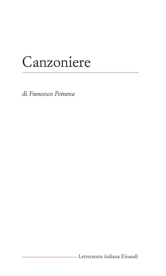 Canzoniere