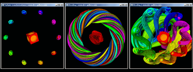 Advanced Transformations (Multiple Translations and Rotations)