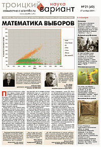 Газета Троицкий Вариант # 40 (27_10_2009)