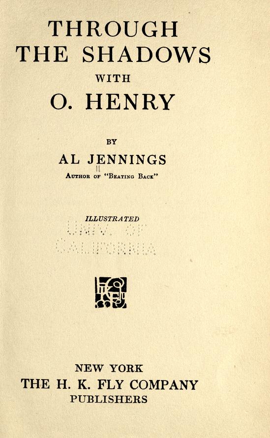 Through the Shadows with OHenry
